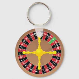 Chaveiro Roulette Wheel Keychain