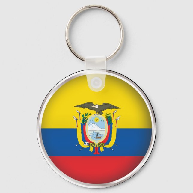 Chaveiro Round Equador (Frente)
