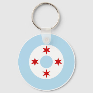 Chaveiro Roundel da Força Aérea de Chicago (Ala de Combaten