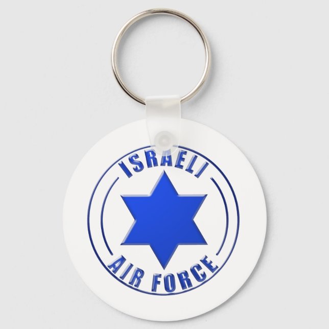 Chaveiro Roundel da Força Aérea Israelita (Frente)
