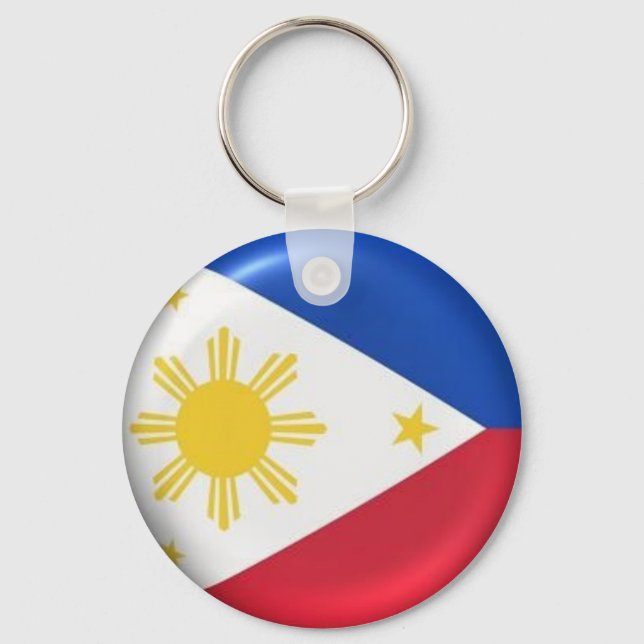 Chaveiro roundphilippineflag (Frente)