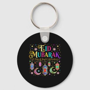 Chaveiro Roupa de Celebração Muçulmana Eid Mubarak para Eid