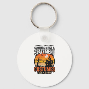 Chaveiro Roupas de Halloween Vintage T-Shirt Desig