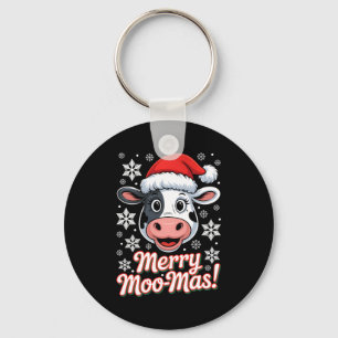 Chaveiro Roupas de Natal de Fazendas de Desenhos Animados F