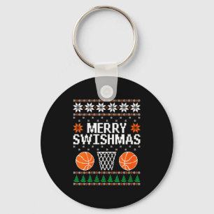 Chaveiro Roupas Engraçadas de Natal Swishmas Feminino Basqu