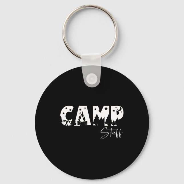 Chaveiro Roupas Para Equipe De Acampamento De Verão Equipe  (Frente)