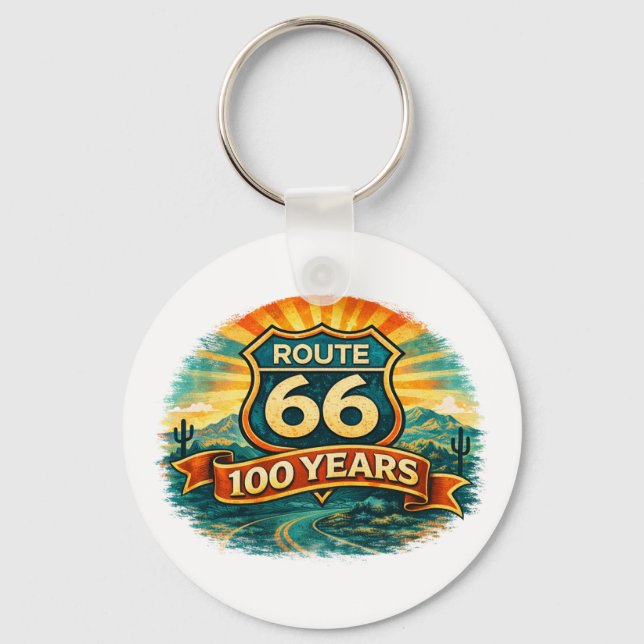 Chaveiro Route 66 Keychain (Frente)