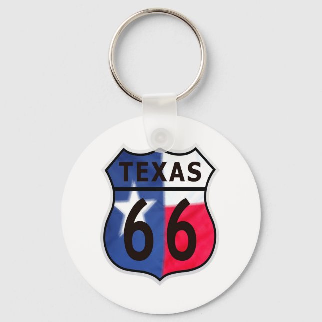 Chaveiro Route 66 Texas Color (Frente)