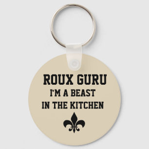 Chaveiro Roux Guru Rougarou Funny Louisiana Keychain