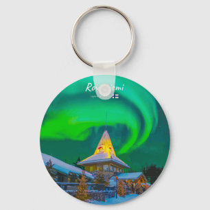 Chaveiro Rovaniemi, Finlândia - Magia Aurora 