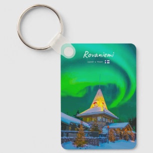 Chaveiro Rovaniemi, Finlândia - Magic Aurora Classic