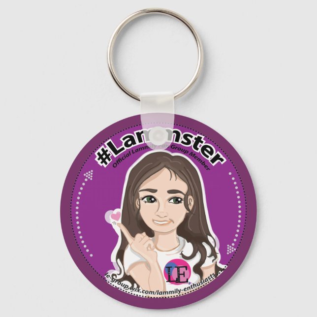 Chaveiro Roxo (Frente)