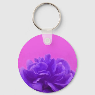 Chaveiro Roxo e arte floral da framboesa