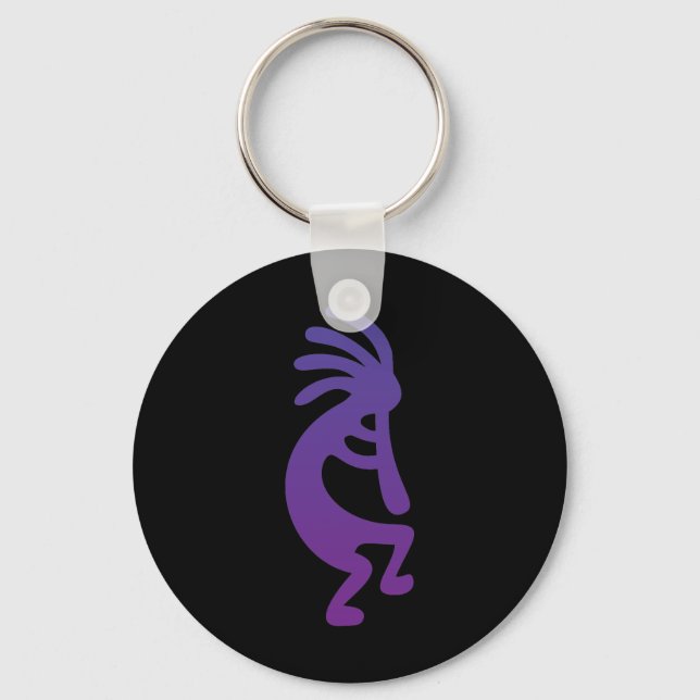 Chaveiro Roxo Magic Kokopelli (Frente)