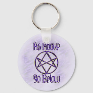 Chaveiro Roxo real Unicursal