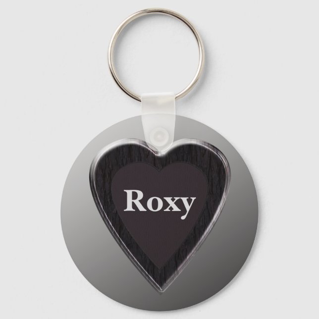 Chaveiro Roxy Heart Keychain (Frente)
