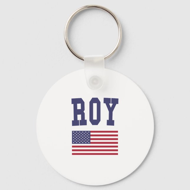 Chaveiro Roy US Flag (Frente)