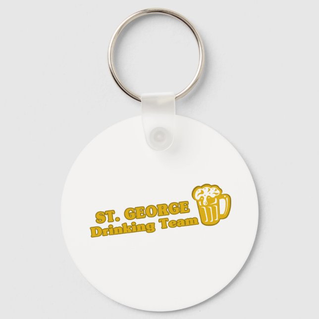 Chaveiro Rua. camisetas da Equipe George Bebendo (Frente)