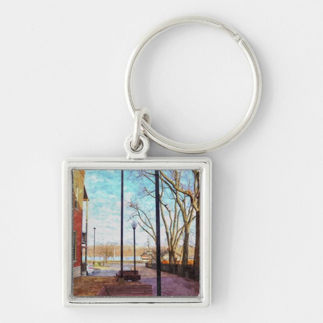 Chaveiro Rua Charles Walkway Painterly (Frente)