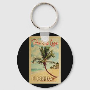 Chaveiro Rua de Portas Lucie Palm Tree Viagens vintage