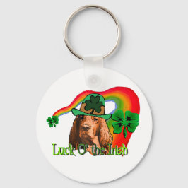 Chaveiro Rua de Setter Irlandês. Patricks