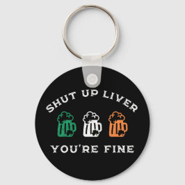 Chaveiro Rua engraçada, dia do Patrick, cala-te, fígado, es