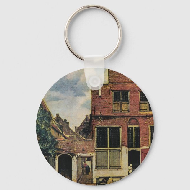 Chaveiro Rua Johannes Vermeer, em Delft (cerca de 1660) (Frente)
