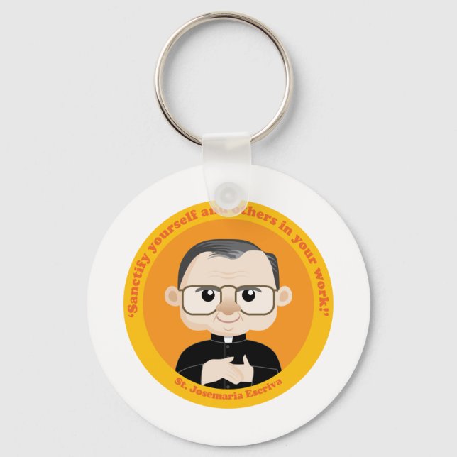 Chaveiro Rua: Josemaria Escriva (Frente)