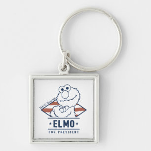 Chaveiro Rua Sésamo Vintage Elmo para Presidente