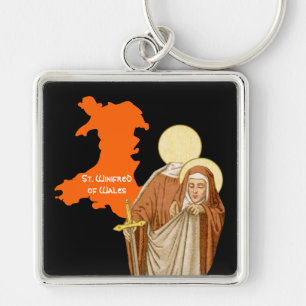 Chaveiro Rua. Winifred of Wales (P 002)