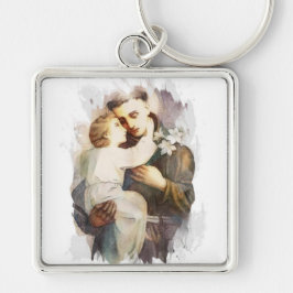 Chaveiro Ruas Religiosas Anthony Baby Jesus Vintage