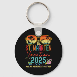 Chaveiro Ruas Retroativas. Férias Maarten 2025 Memórias Cor