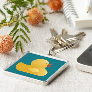 Chaveiro Rubberduck Amarelo
