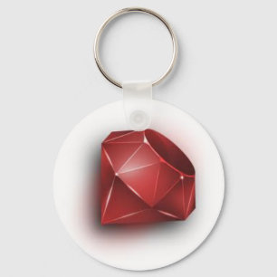 Chaveiro Rubi vermelho