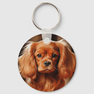 Chaveiro Ruby Cavalier King Charles Spaniel