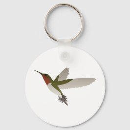 Chaveiro Ruby Throated Hummingbird