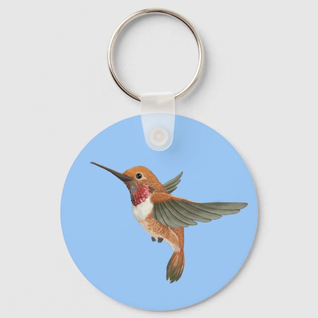 Chaveiro Rufous Hummingbird (Frente)