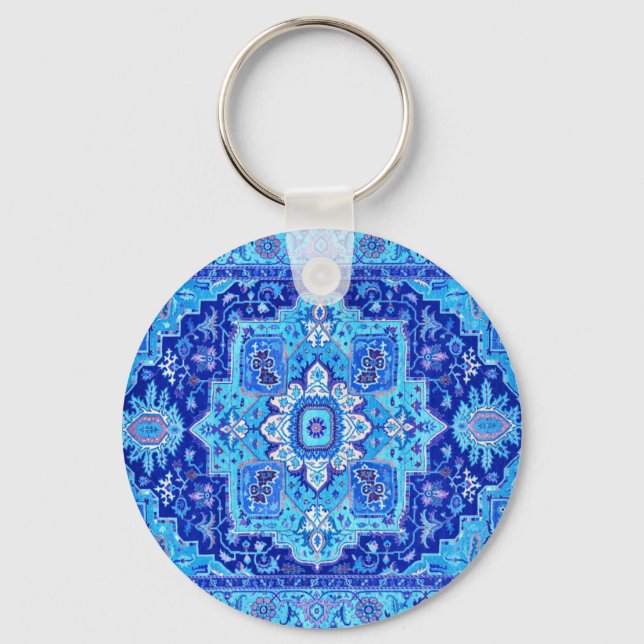 Chaveiro RUG PERSA - Azul (Frente)