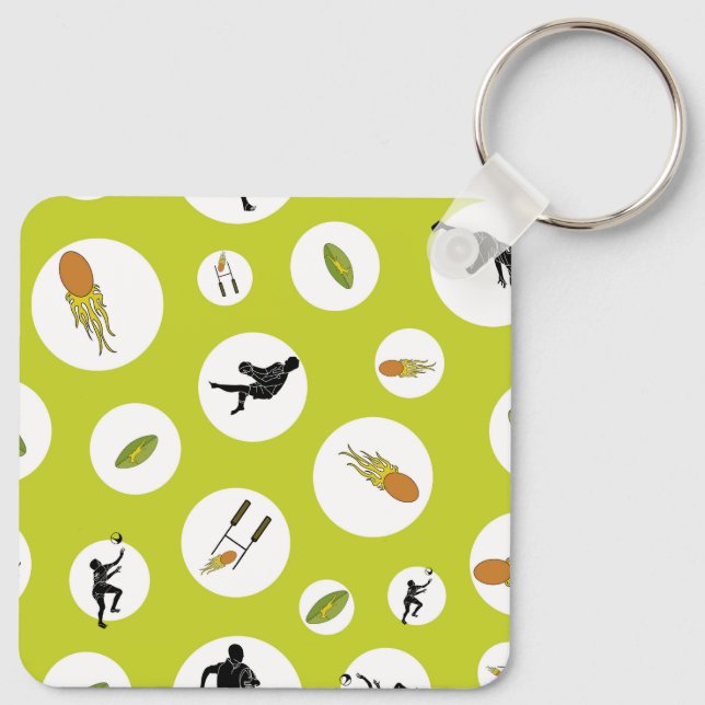 Chaveiro Rugby game are on Keyring to success  (Verso)