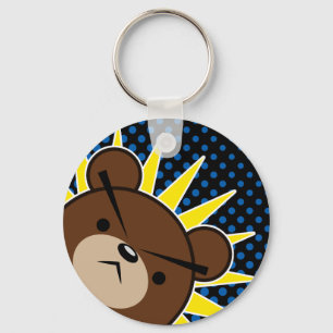 Chaveiro Rugido mal-humorado do urso