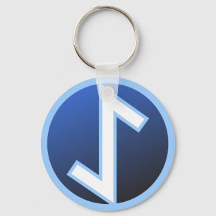 Chaveiro Rune do Yew de Eiwaz