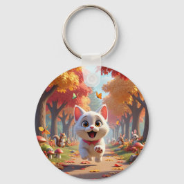 Chaveiro Running Wild: The Forest Cat Tote, wild spirit