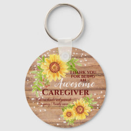 Chaveiro Russo Awese Cuidador Floral Girassol