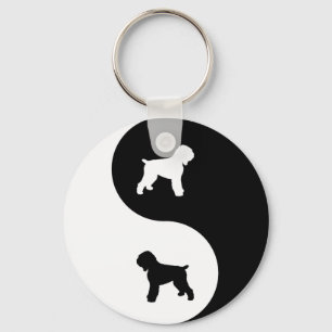 Chaveiro Russo preto Terrier