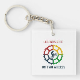 Chaveiro Rustic Vintage Cycling