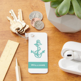 Chaveiro rusticidade divertida, ANCHOR náutico COM NOME | C