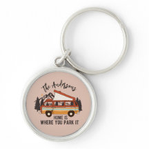 RV Camping Trailer Home é onde você o estaciona