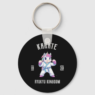 Chaveiro Ryukyu Karate Unicorn - Karateka Japão