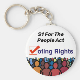 Chaveiro S1 Direitos De Voto Para A Lei Pessoas