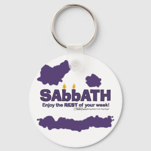 Chaveiro Sabá com velas - Aproveite o REST da sua semana